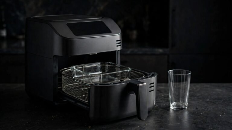 Can You Put Glass in an Air Fryer? baking dish and ordinary glass compared for air fryer use