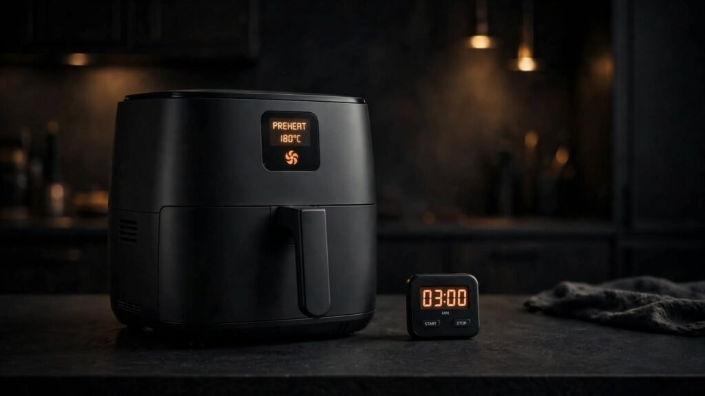 How long it takes to preheat an air fryer