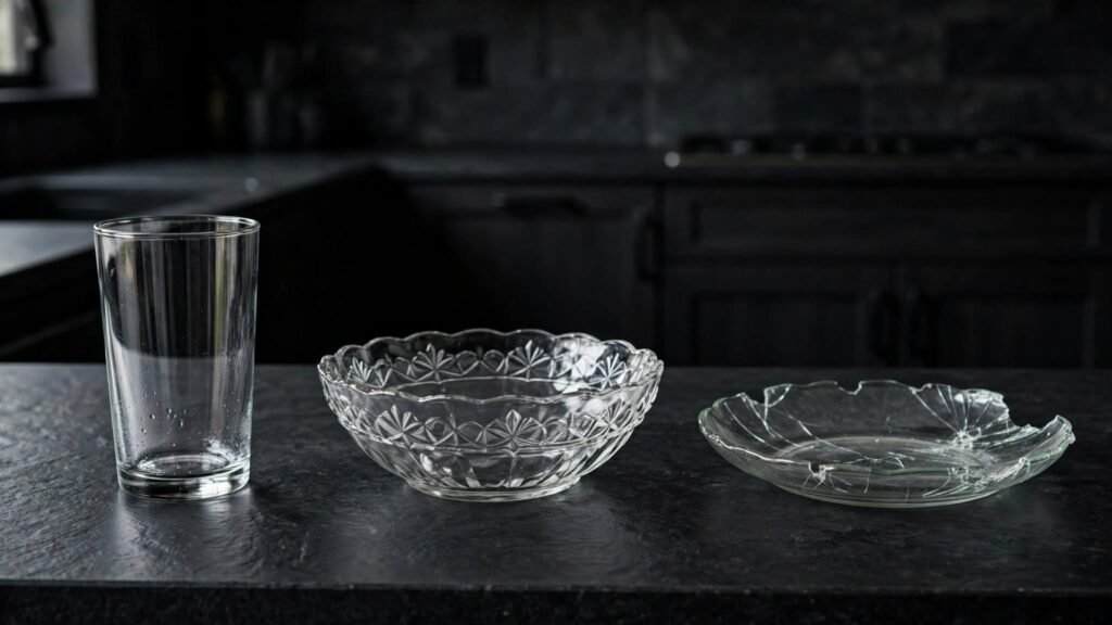 Ordinary, decorative, and damaged glassware to avoid in an air fryer
