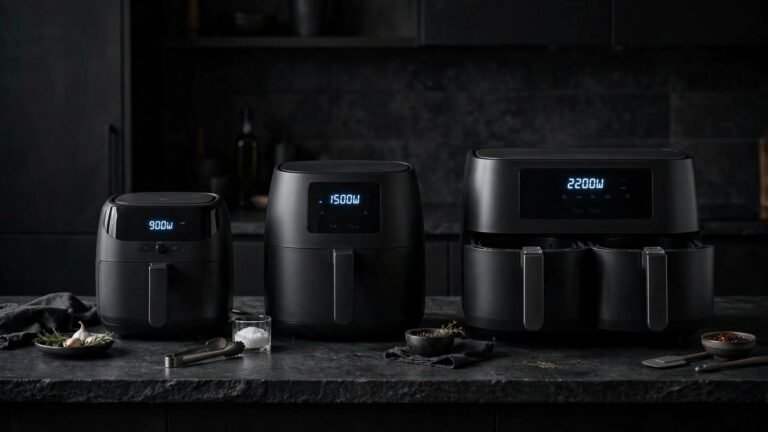 How Many Watts Should an Air Fryer Have? Air fryers with different wattage levels and sizes