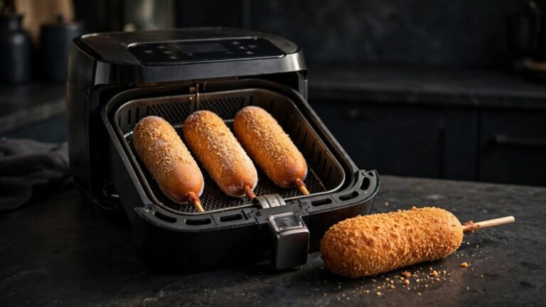 State Fair corn dogs in air fryer