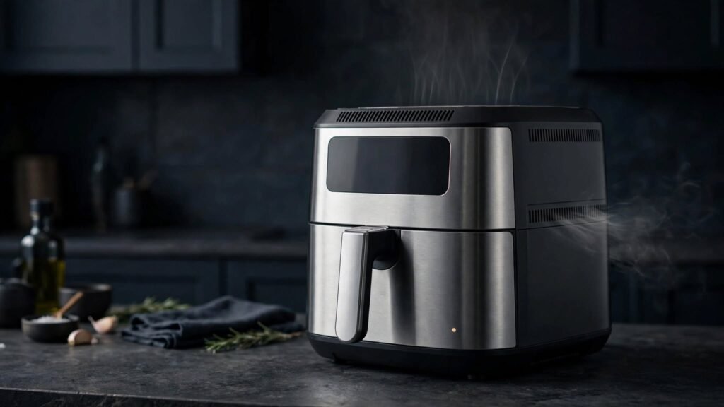 Air fryer making noise while operating normally