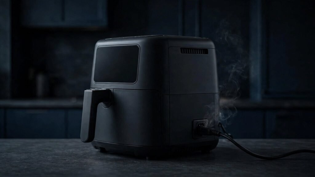 Air fryer showing signs that it should no longer be used