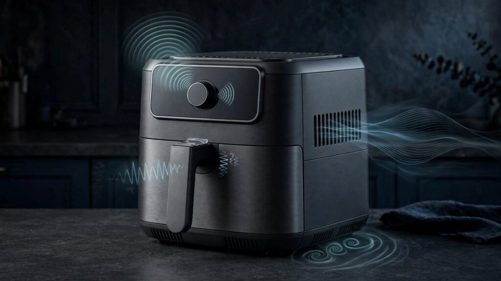 Different sounds an air fryer can make during operation