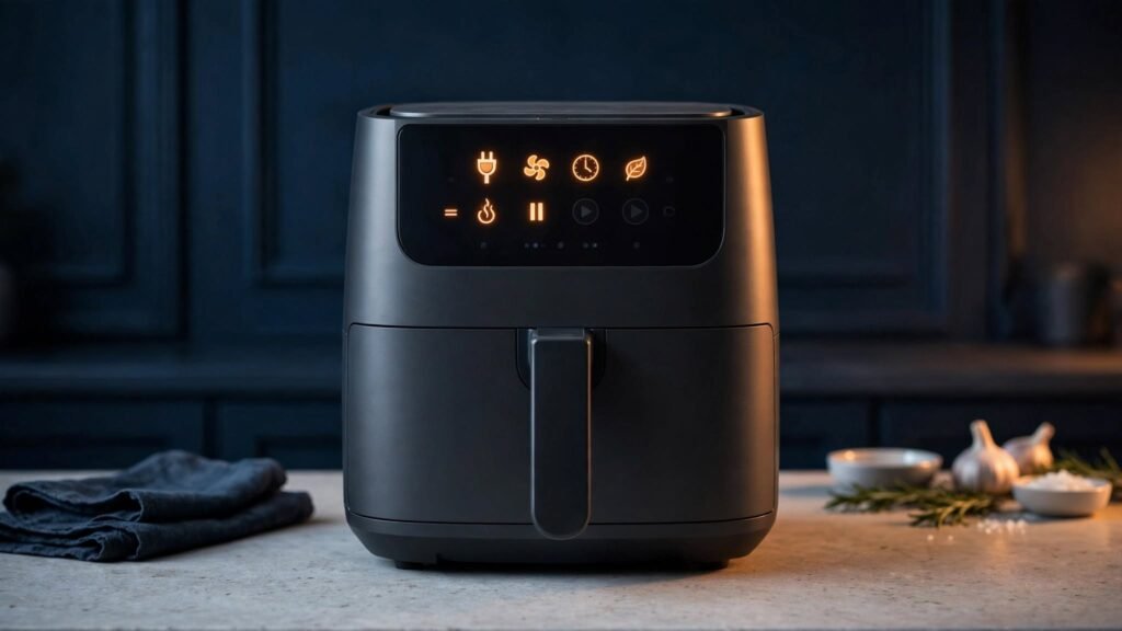 Air fryer display on but cooking cycle not starting