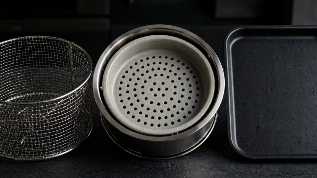 Stainless Steel vs Ceramic-Coated Air Fryer Surfaces