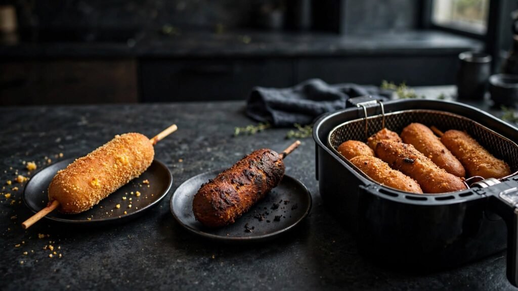 Common air fryer corn dog cooking problems
