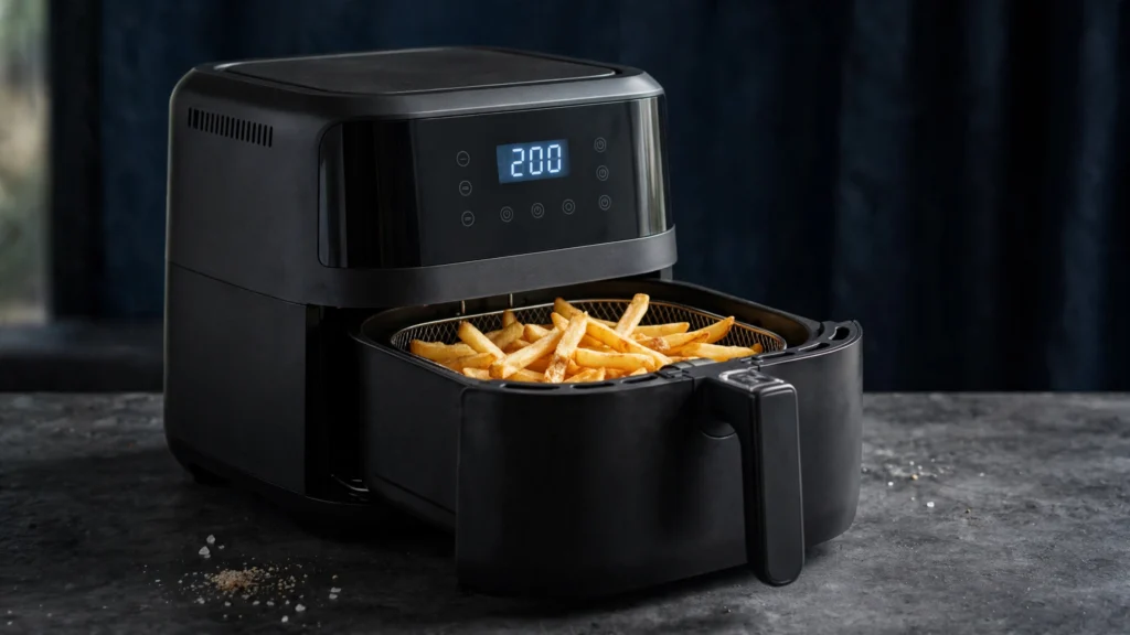 Chefman air fryer showing advantages and limitations